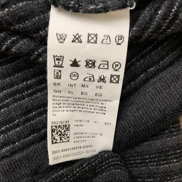 Boss Hugo Boss Striped Slim Fit Wool Sweater - Picture 12 of 15